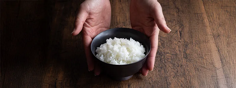 よく噛んで、ゆっくり味わう